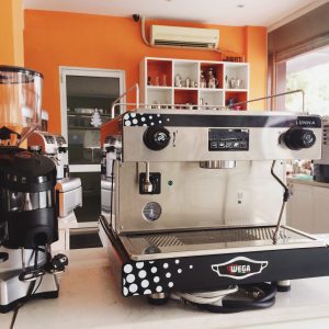 Alternative view of Máy pha cà phê Wega Lunna EVD 1 Group