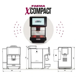 Máy pha cà phê Faema X Compact 1 Group - Ảnh 3